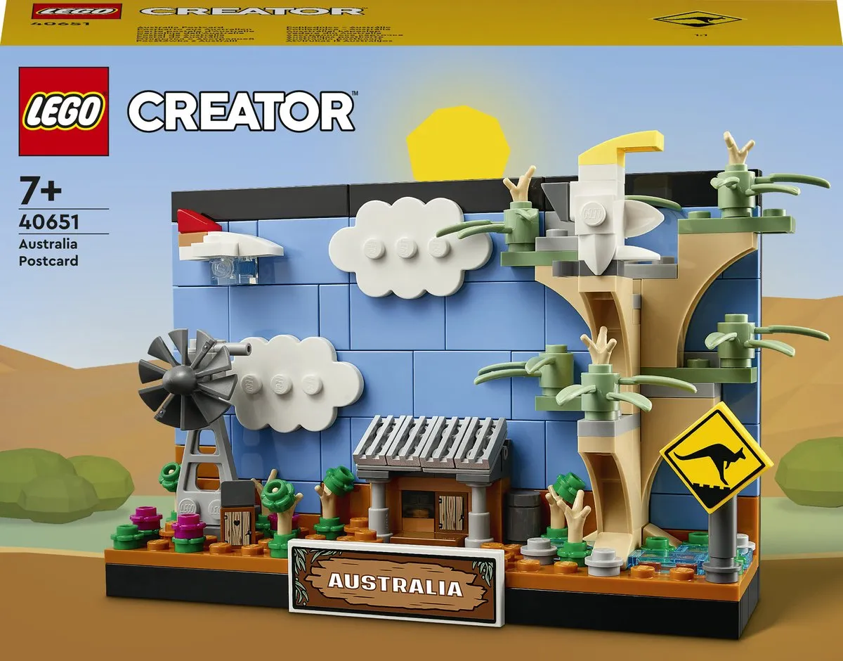 LEGO 40651 Ansichtkaart Australië