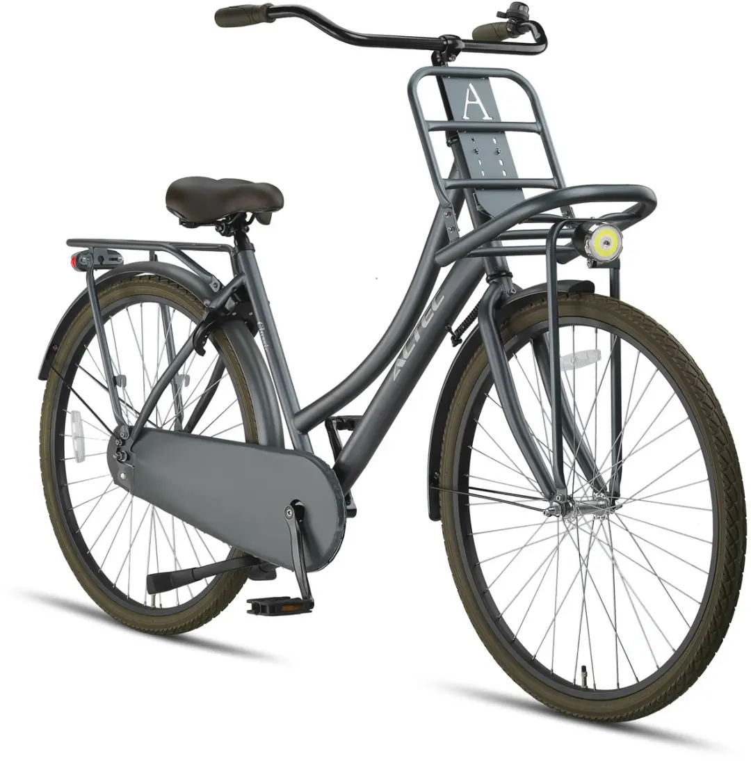Altec Classic Dames Transportfiets 28" - 53cm - Donkergrijs