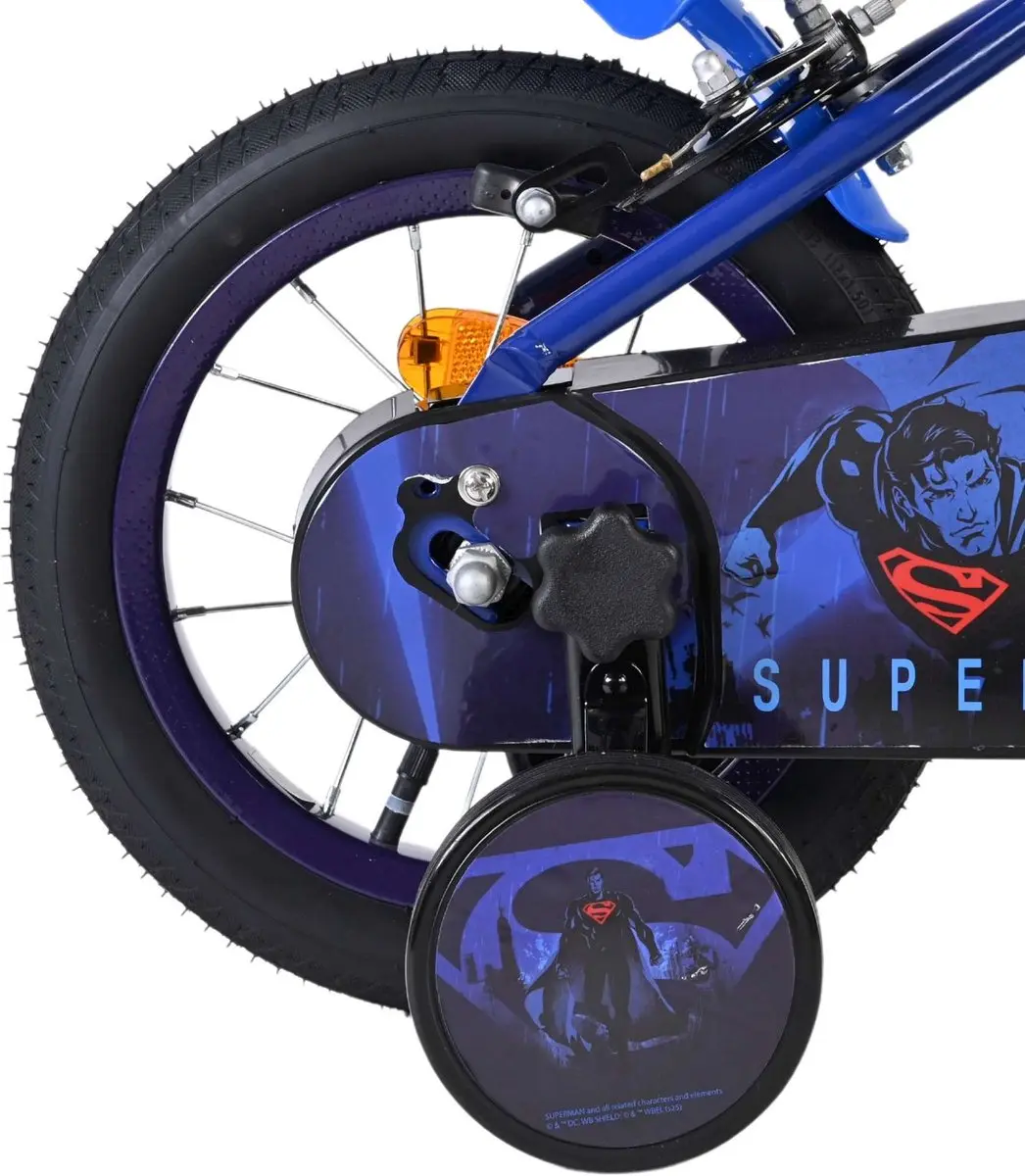 Volare Superman Kinderfiets 12 inch - Blauw