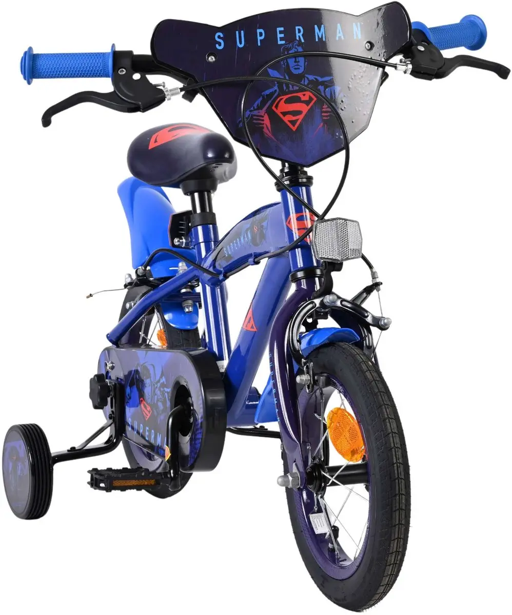Volare Superman Kinderfiets 12 inch - Blauw