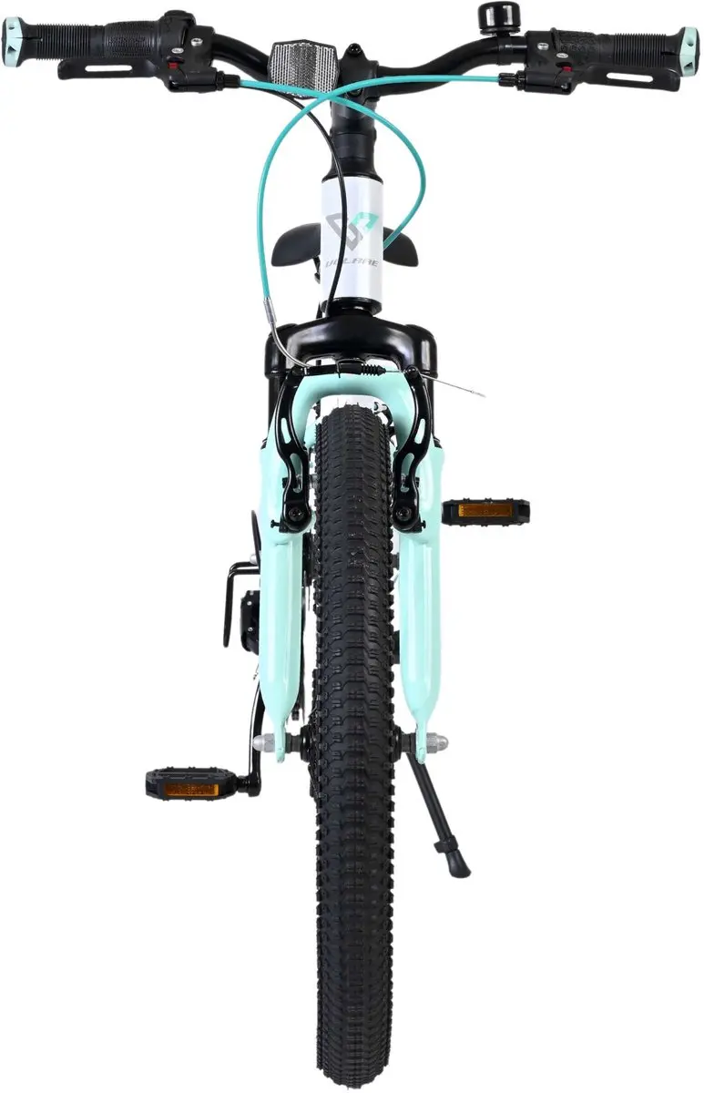 Volare Boost Kinderfiets 20 inch 7 Speed - Wit/Mintgroen