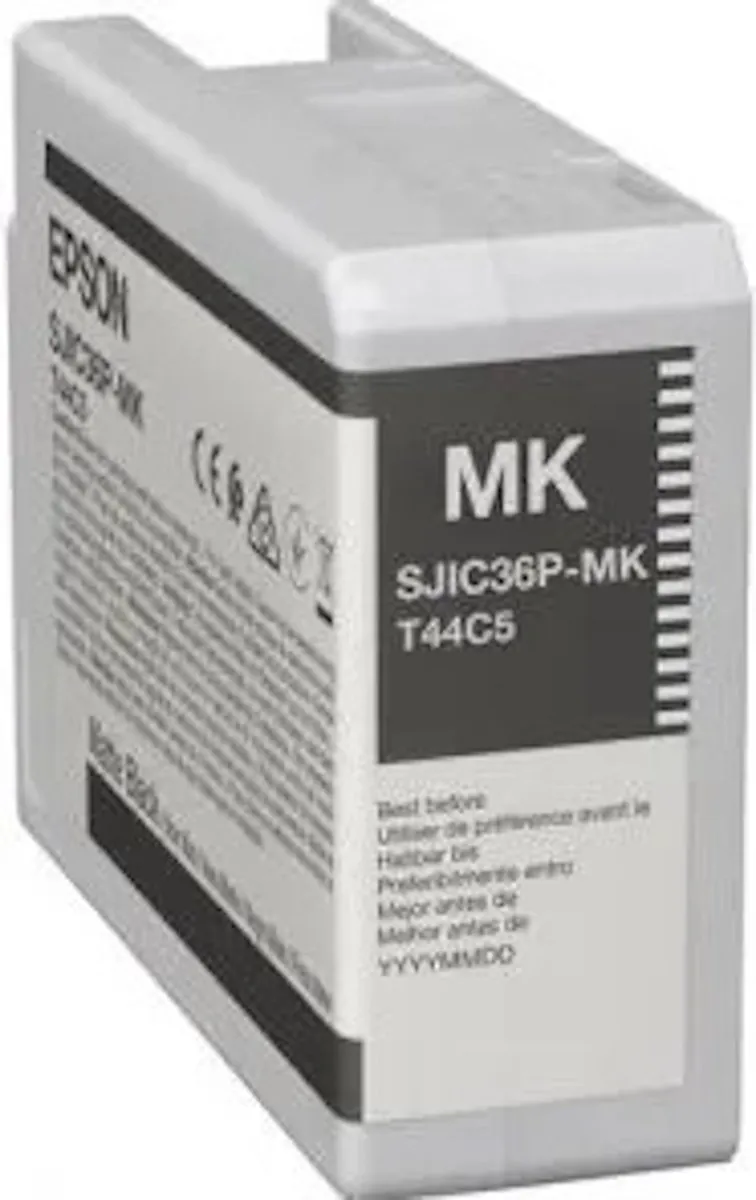 Epson SJIC36P(MK) Mat Zwart Inktcartridge