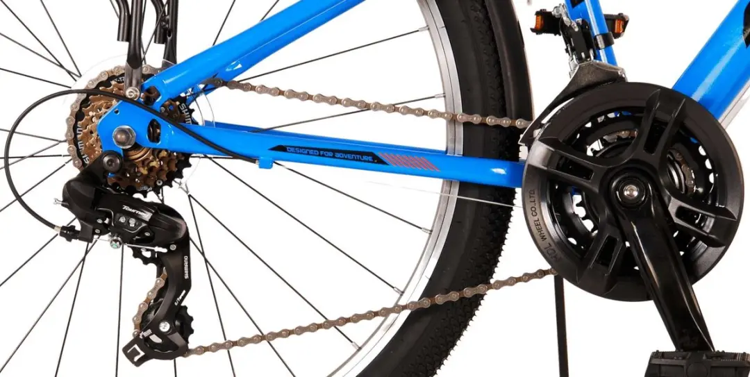 Volare Cross Kinderfiets 26" - 18 Versnellingen - Blauw - afbeelding 6 van 6