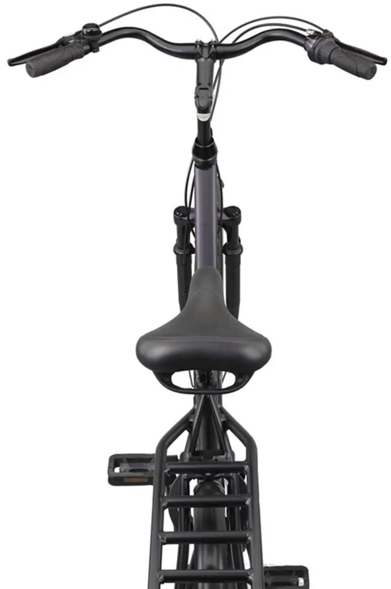 Altec Damesfiets Delta Plus 28" - 50cm - 3 Versnellingen - Matzwart