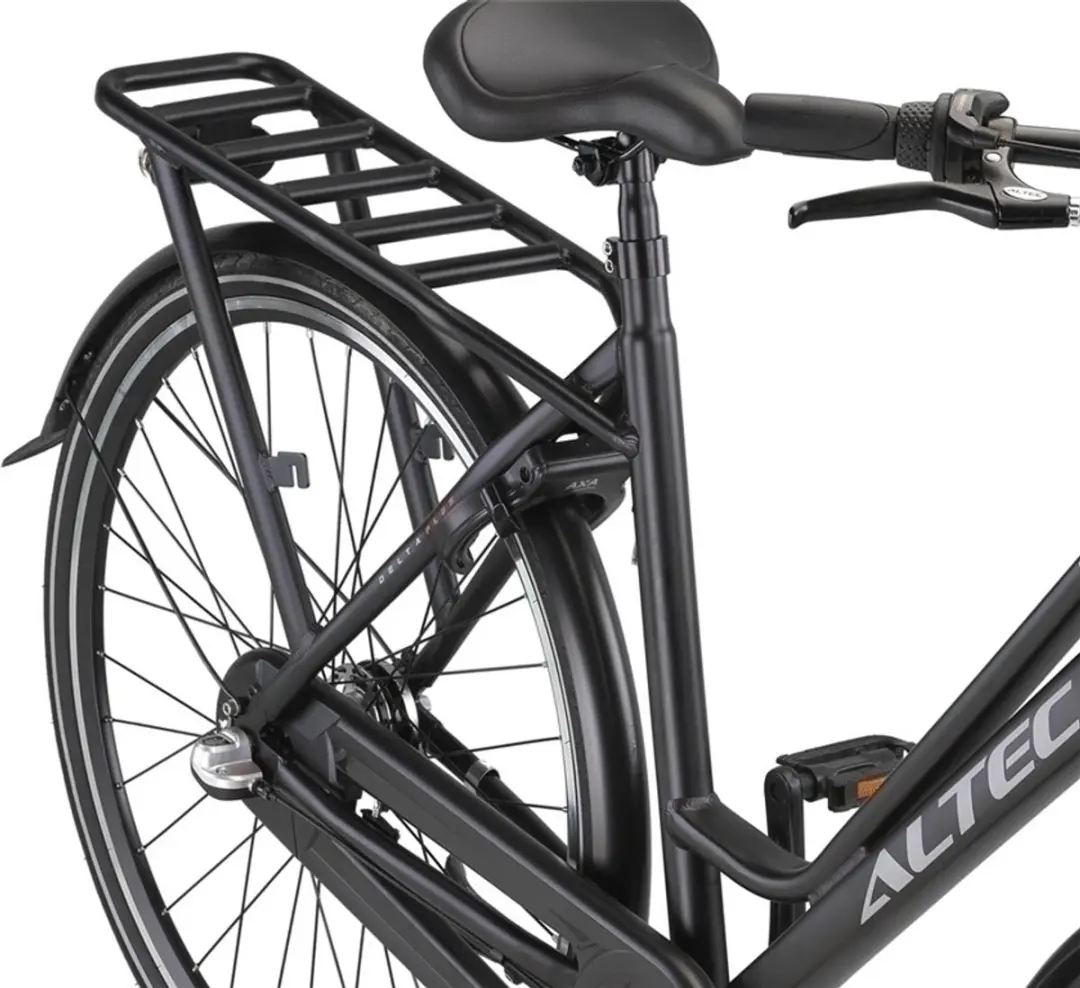 Altec Damesfiets Delta Plus 28" - 50cm - 3 Versnellingen - Matzwart
