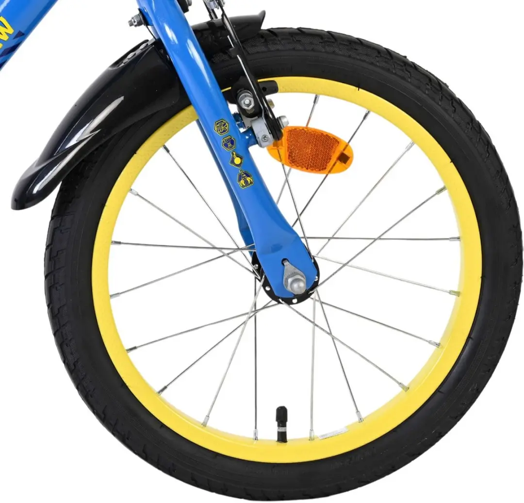 Volare Paw Patrol Rubble & Crew Kinderfiets 16 inch - Blauw - afbeelding 6 van 6