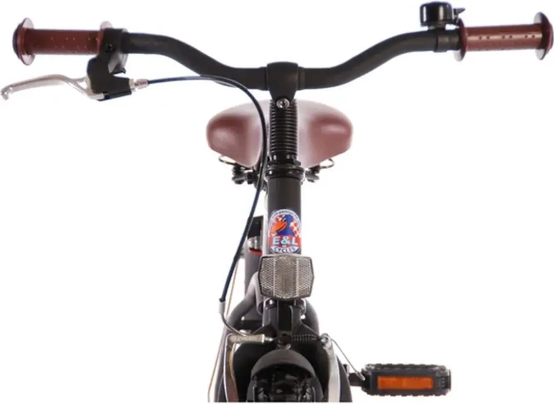 Volare Black Cruiser Kinderfiets 18 inch - Jongens - 95% afgemonteerd