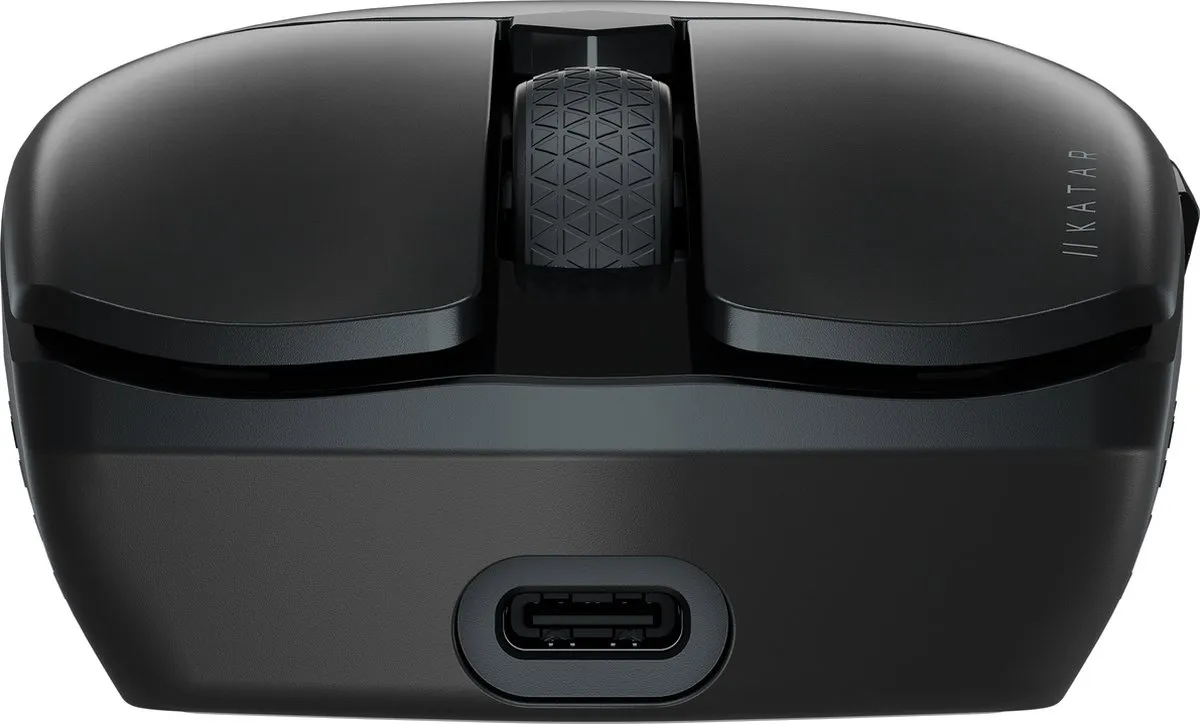 Corsair Katar Elite CH-931C111-EU Gaming Muis - Draadloos - 26.000 DPI - Zwart