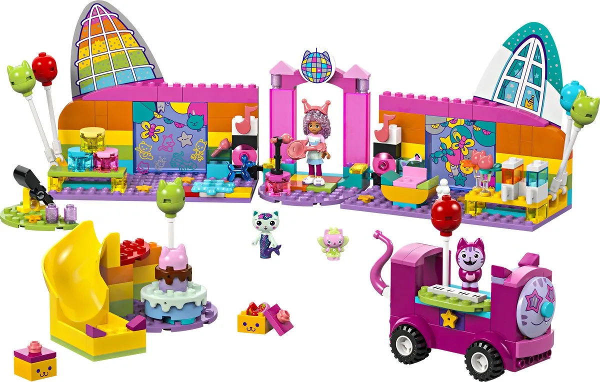 LEGO Gabby's Feestkamer 10797 - 252 Stukken - Blauw - afbeelding 6 van 6