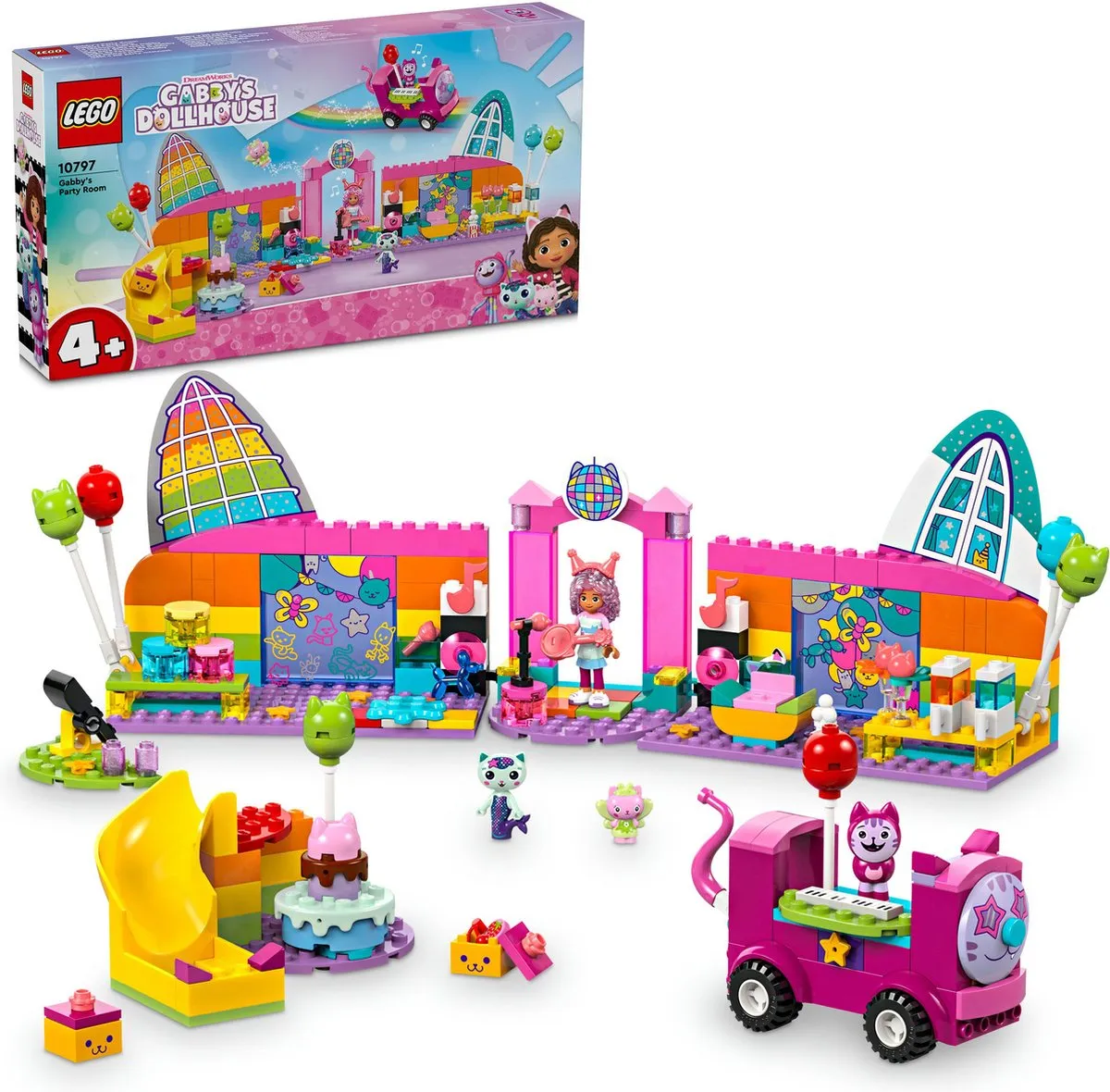 LEGO Gabby's Feestkamer 10797 - 252 Stukken - Blauw