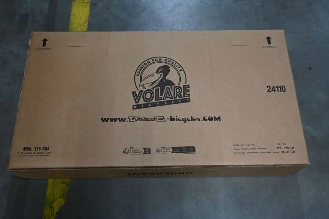 Volare Sportivo Kinderfiets 24 inch - 1 Versnelling - Zwart/Blauw