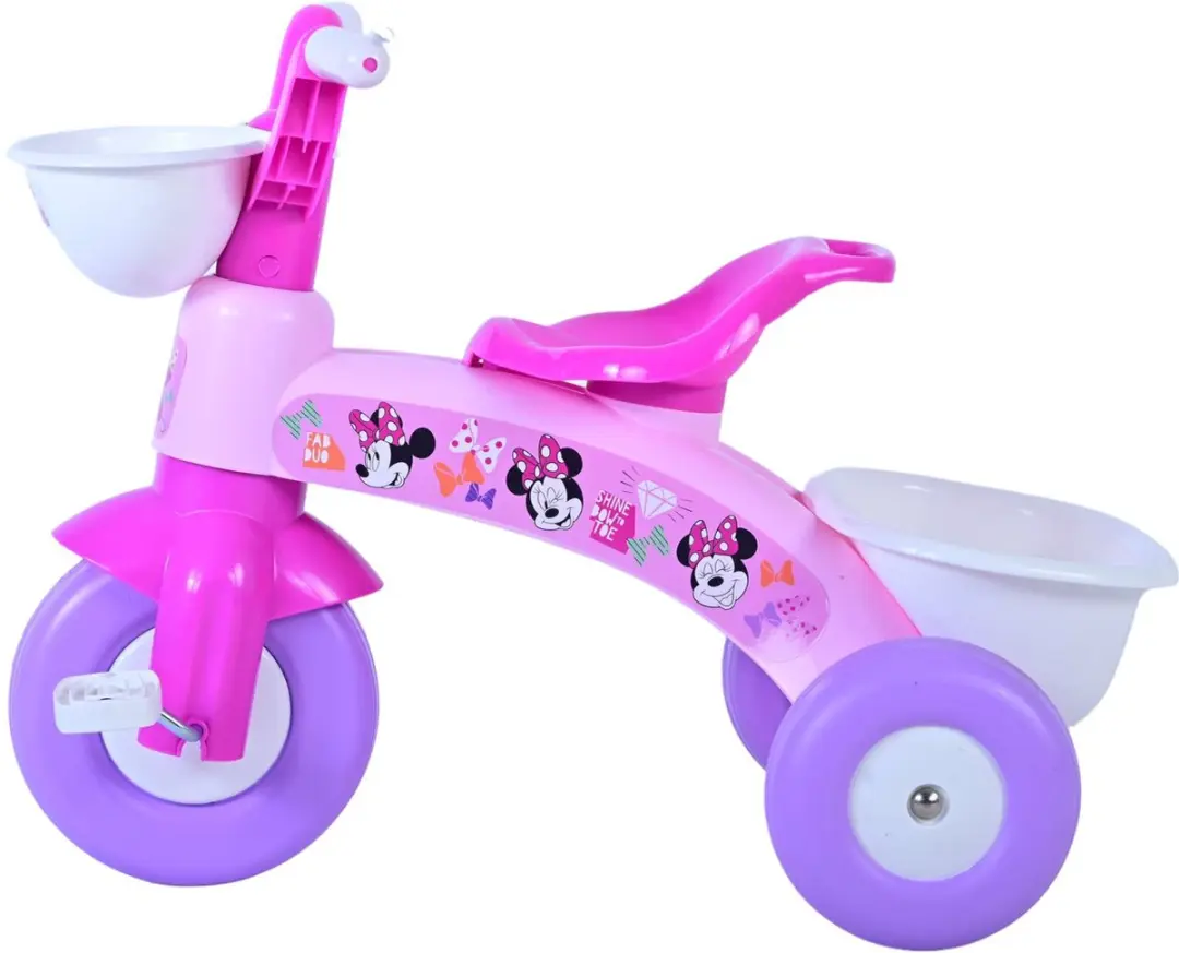 Volare Disney Minnie Mouse Driewieler 8 Inch - Roze - afbeelding 6 van 6
