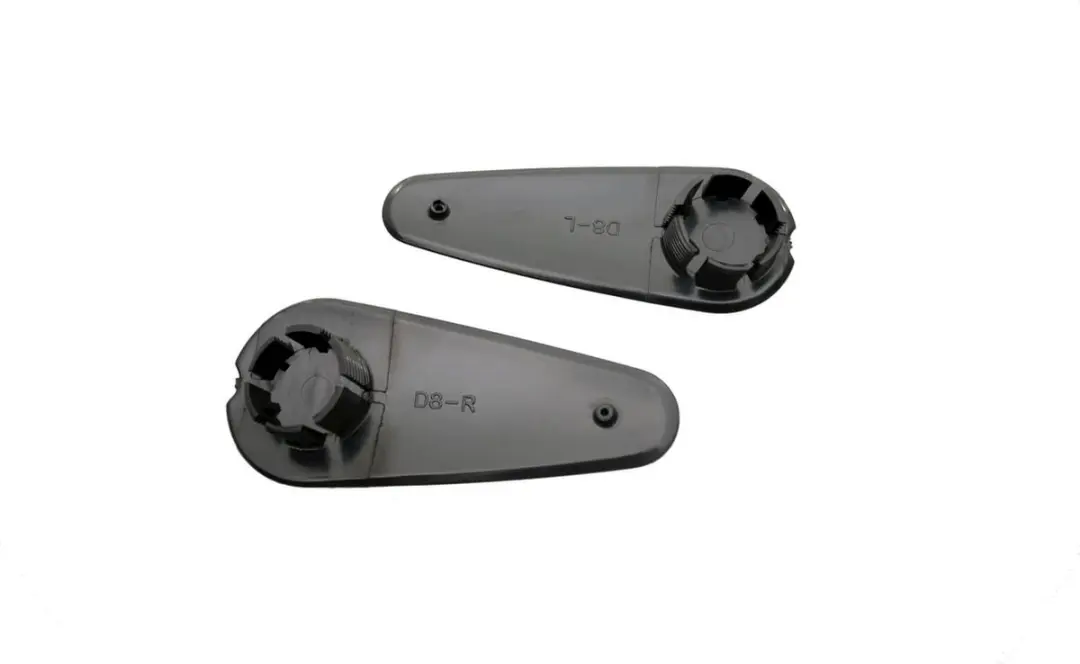 Cortina Crankdop Druppelvorm Zwart - 2 Stuks