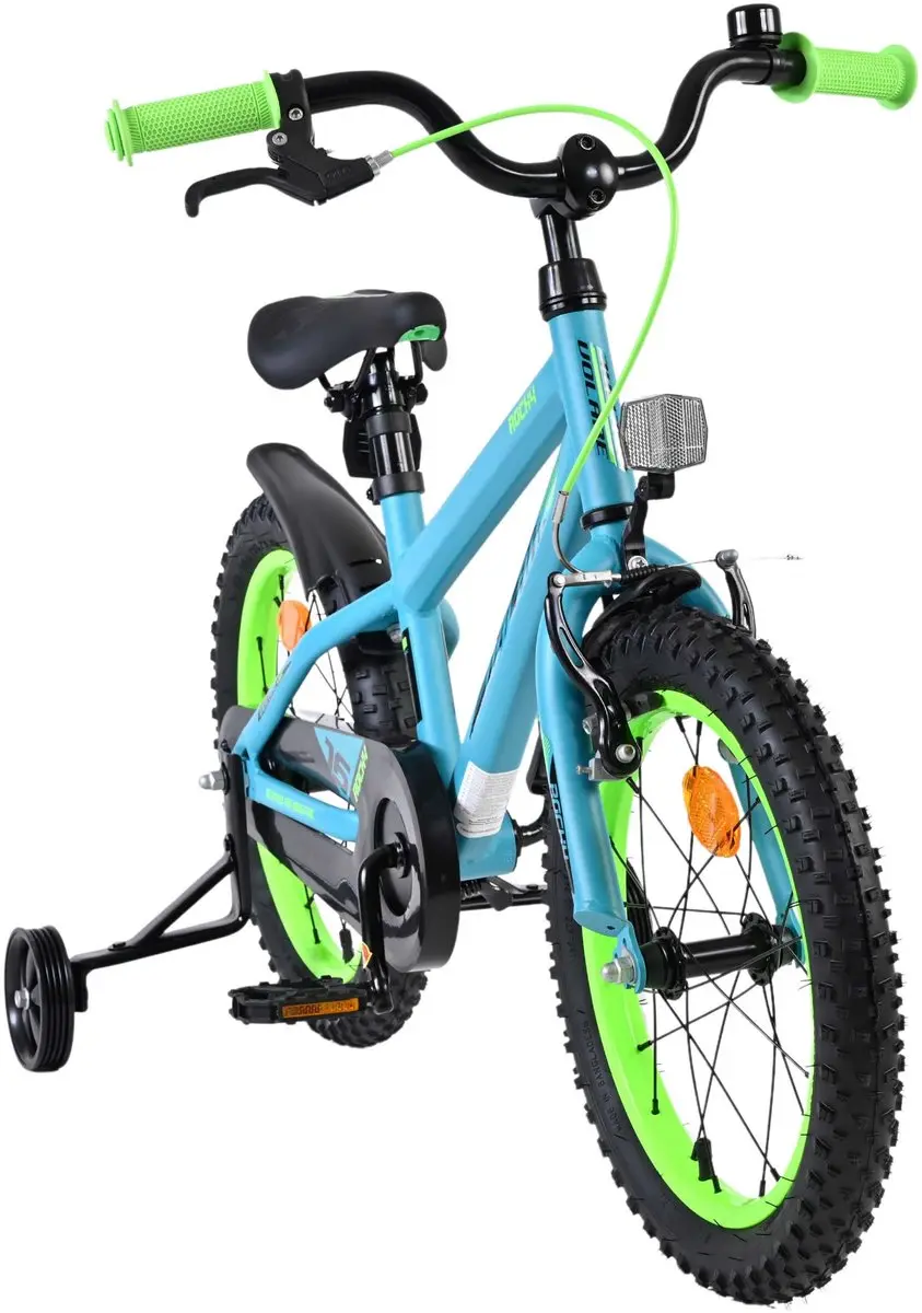 Volare Rocky Kinderfiets 16" - 1 Versnelling - Groen