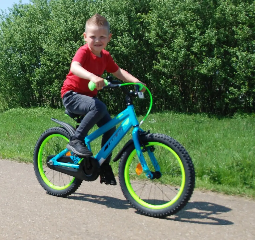 Volare Rocky Kinderfiets 16" - 1 Versnelling - Groen