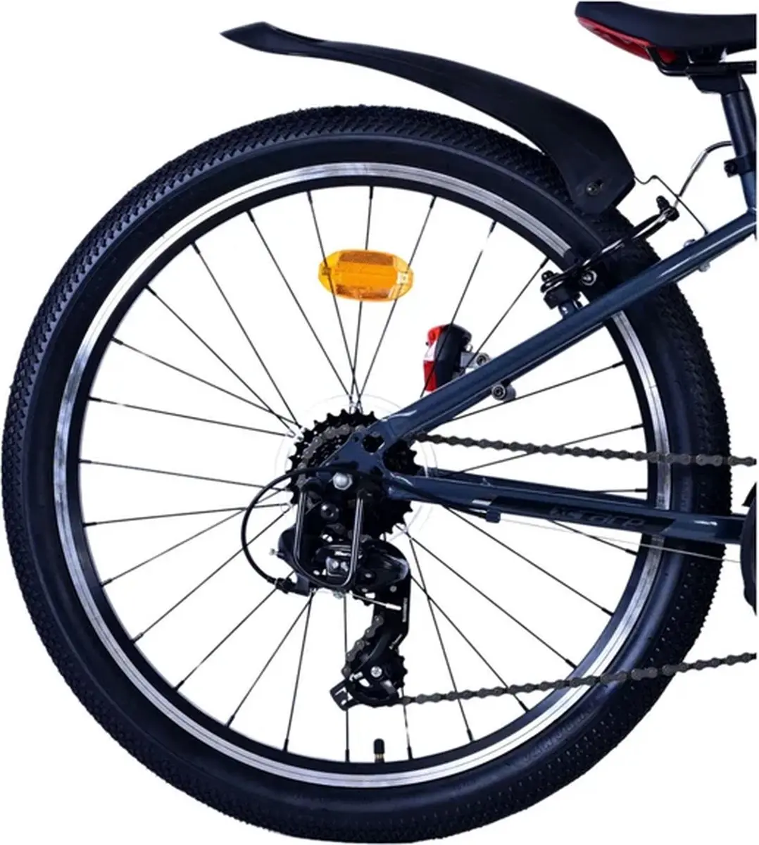 Volare XC Race Kinderfiets 24 inch - 21 Versnellingen - Rood/Grijs