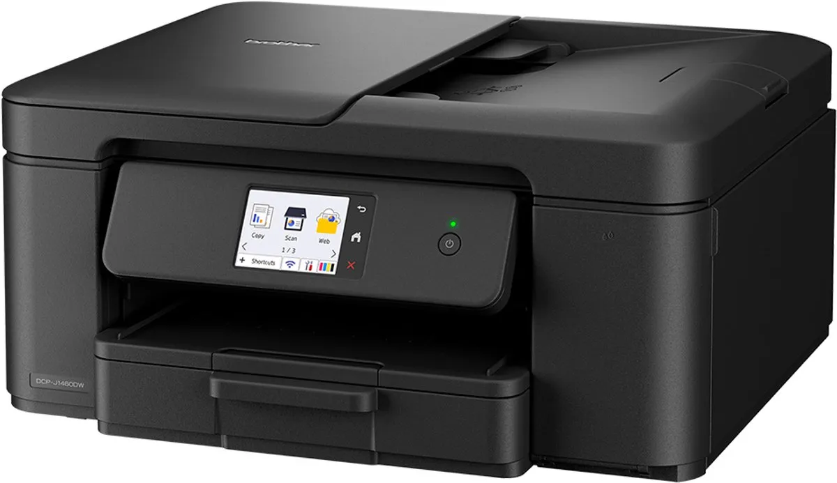 Brother DCP-J1460DW Multifunctionele Inkjetprinter - 150 Vel - 16 ppm - Zwart