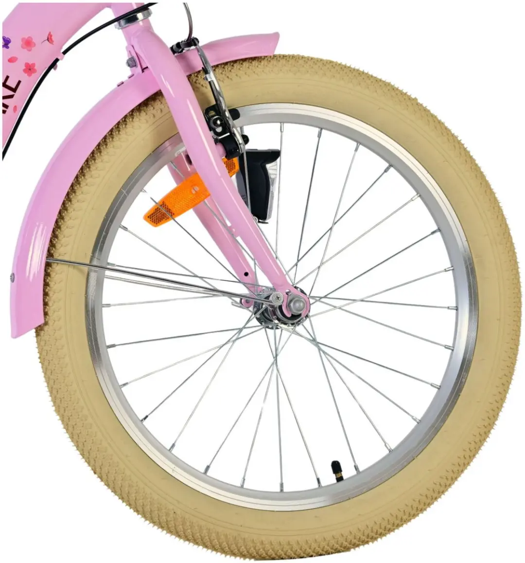 Volare Blossom Kinderfiets 20" - Roze - 3 Versnellingen