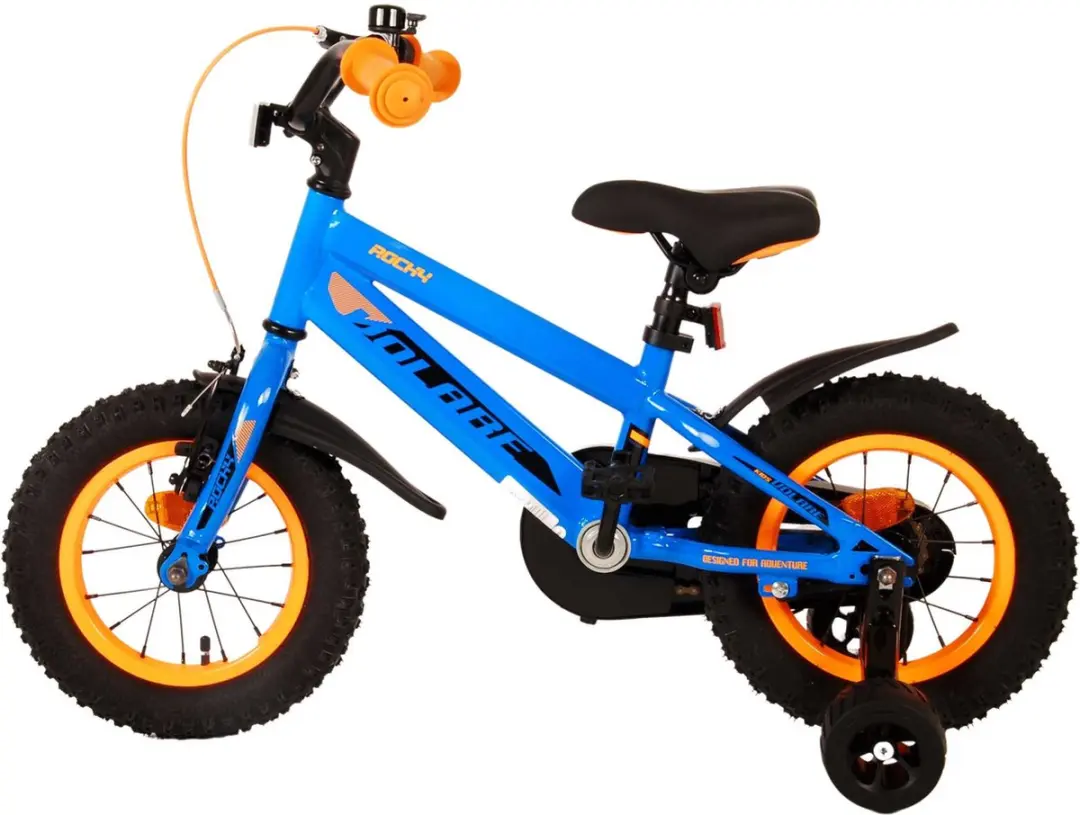 Volare Rocky Kinderfiets 12 inch - 1 Versnelling - Blauw