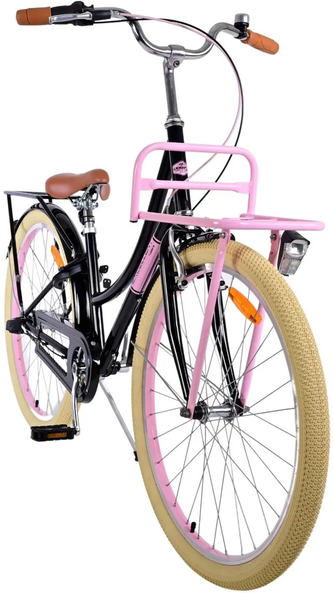 Volare Excellent Kinderfiets 26 inch - 3 Versnellingen - Zwart