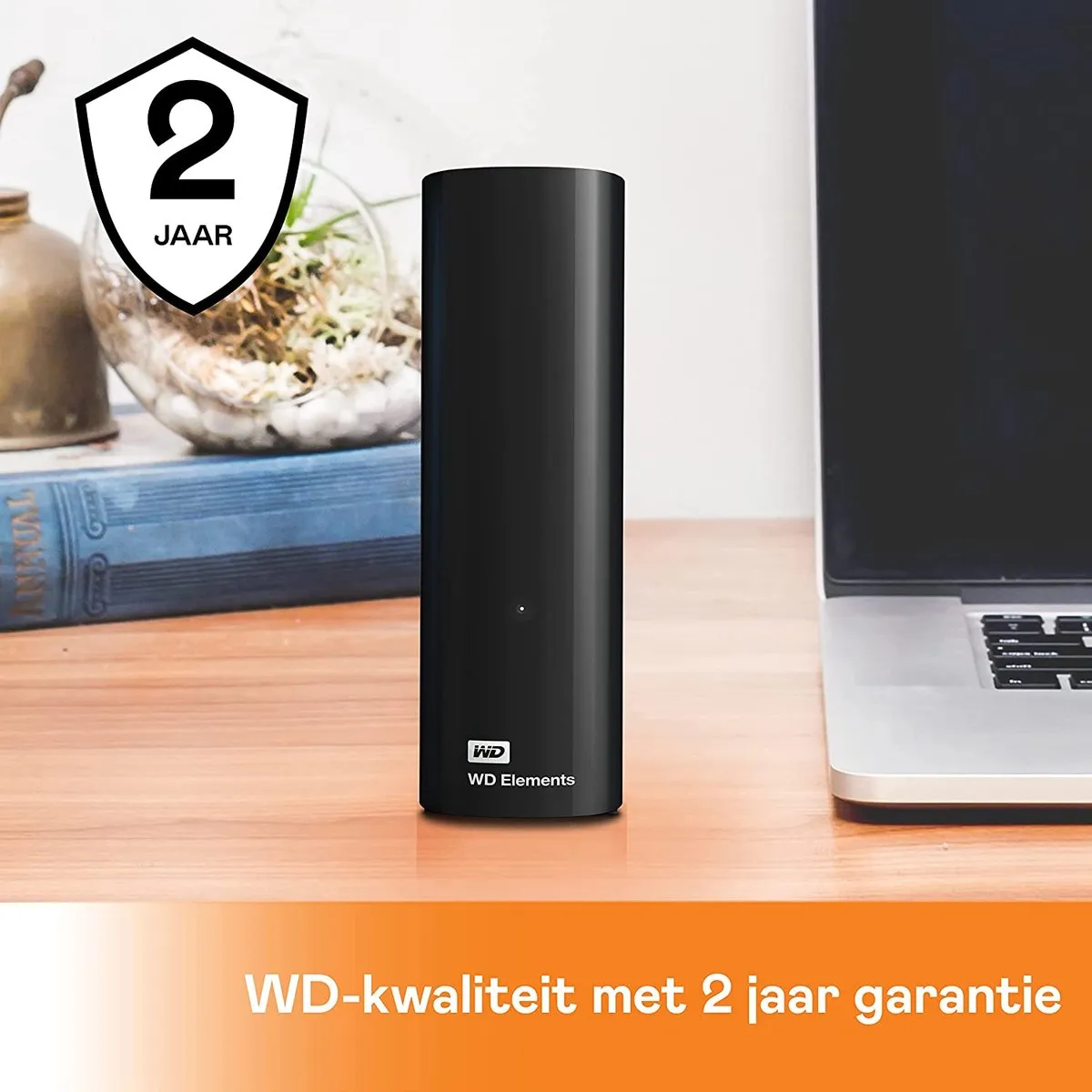 Western Digital Elements Desktop 20TB Externe Harde Schijf - Zwart