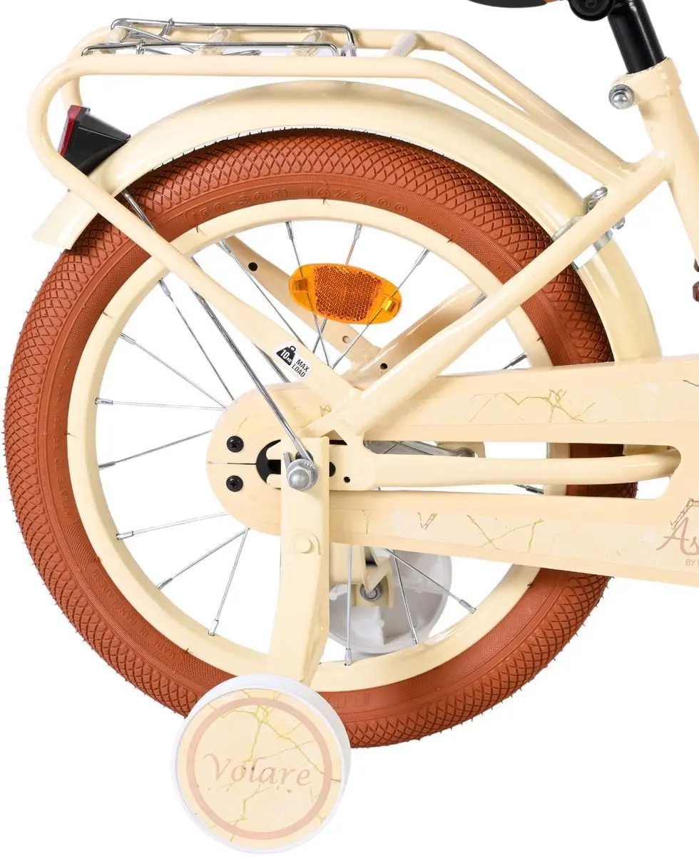Volare Ashley Kinderfiets 16 inch - Meisjes - Crème