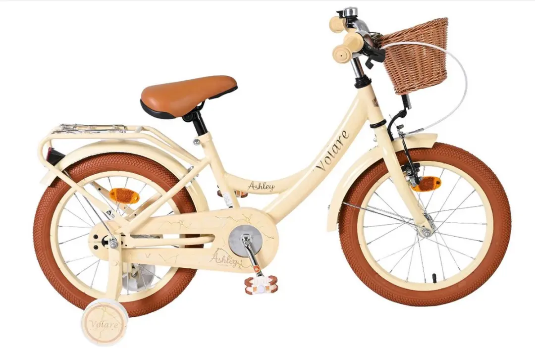 Volare Ashley Kinderfiets 16 inch - Meisjes - Crème