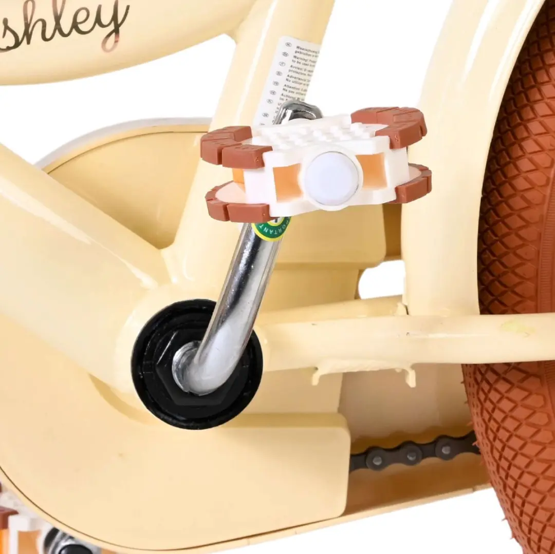 Volare Ashley Kinderfiets 16 inch - Meisjes - Crème - afbeelding 6 van 6