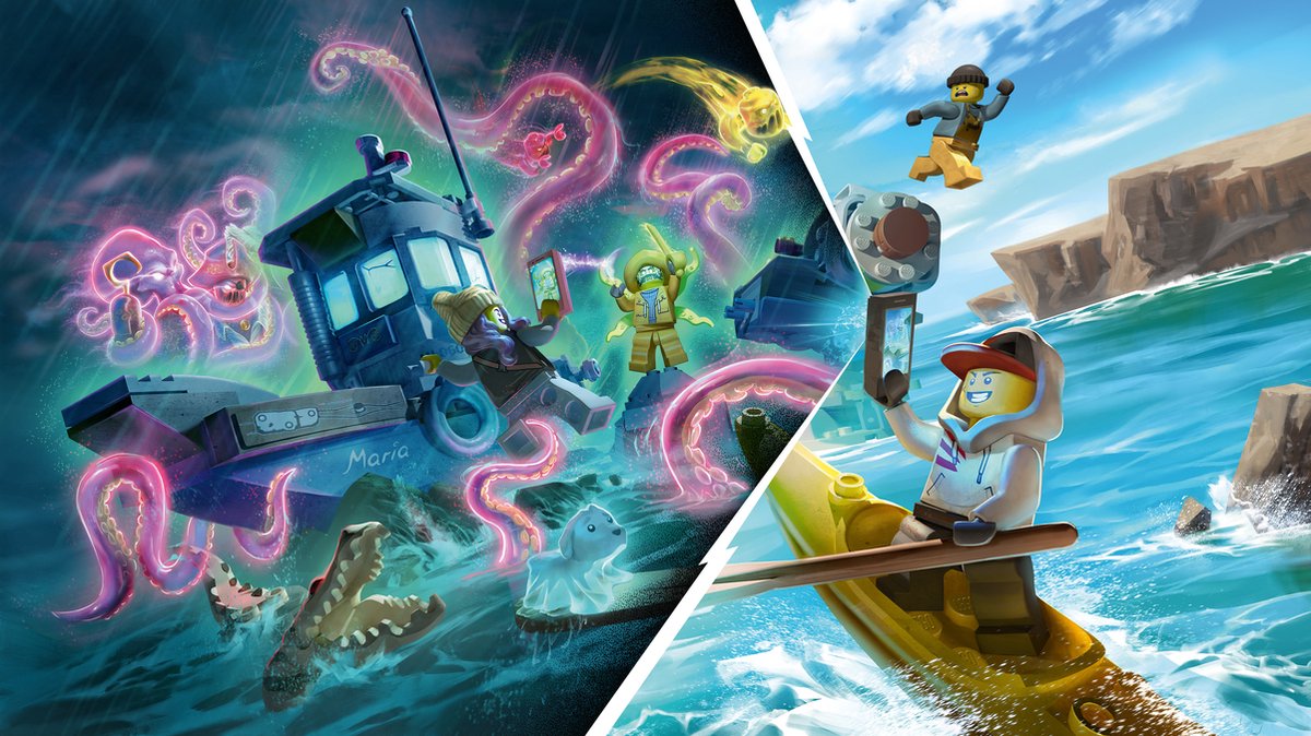 LEGO Hidden Side Schipbreuk met Garnalenboot - 70419