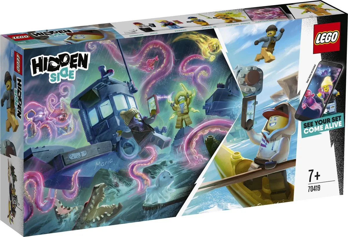 LEGO Hidden Side Schipbreuk Garnalenboot 70419