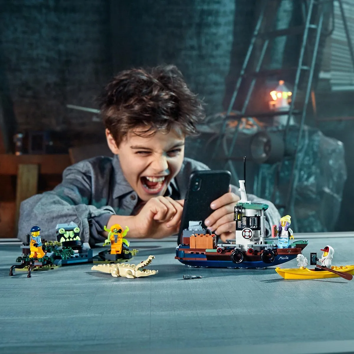LEGO Hidden Side Schipbreuk Garnalenboot 70419 - 310 Stukken - Multikleur