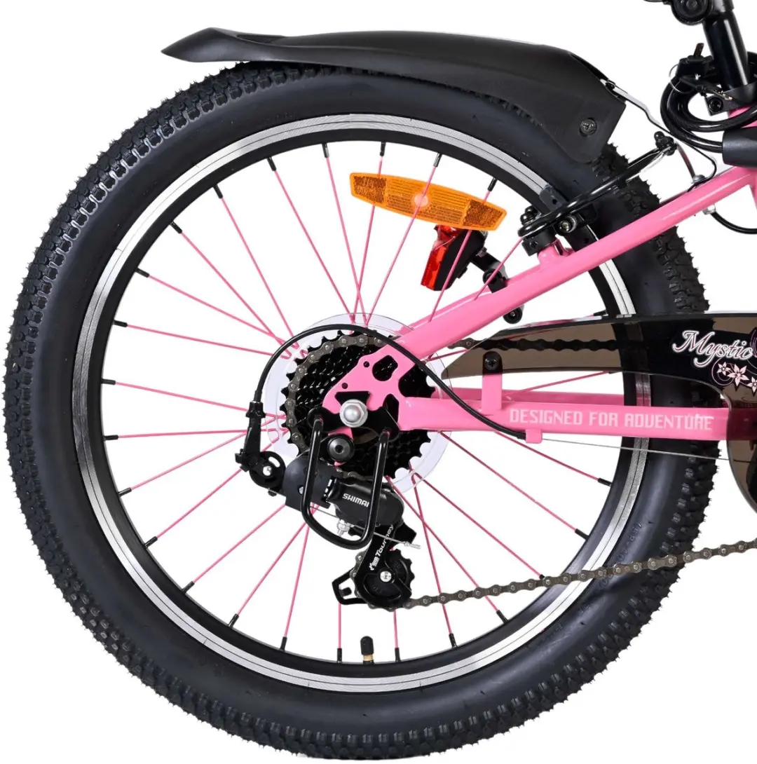 Volare Mystic Kinderfiets 20 inch - 7 Speed - Roze