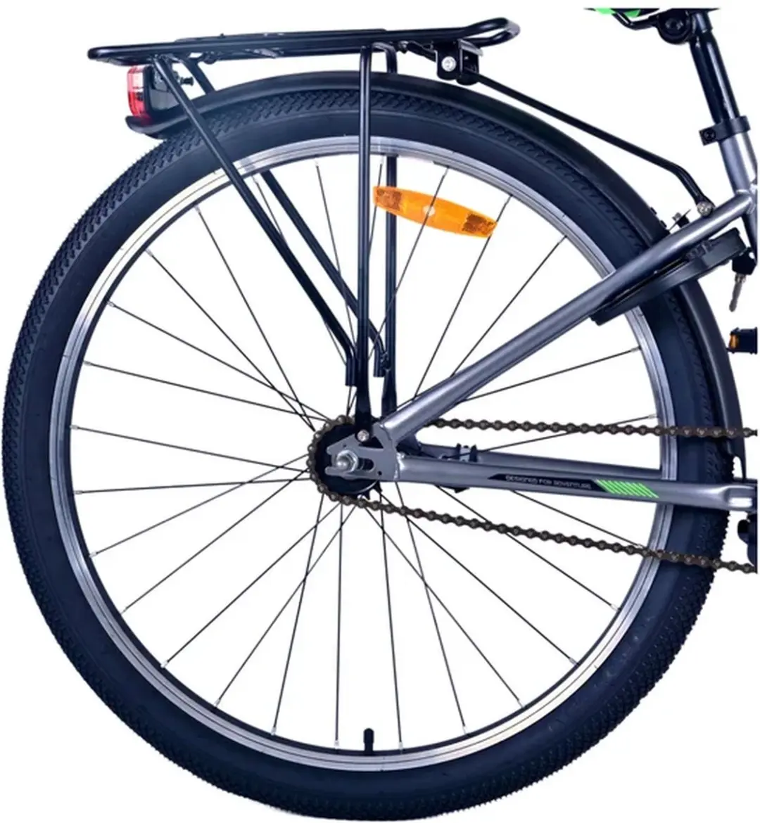 Volare Cross Kinderfiets 26 inch - 1 Versnelling - Donkergrijs