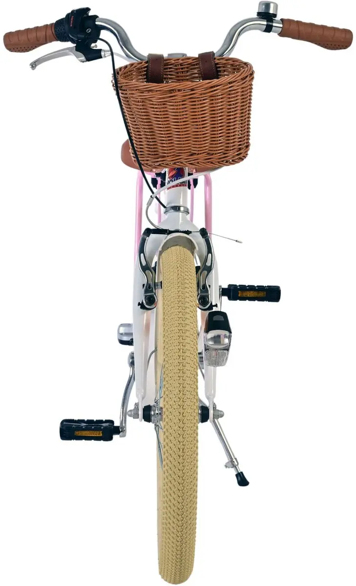 Volare Blossom Kinderfiets 20" - 3 Versnellingen - Wit - afbeelding 6 van 6