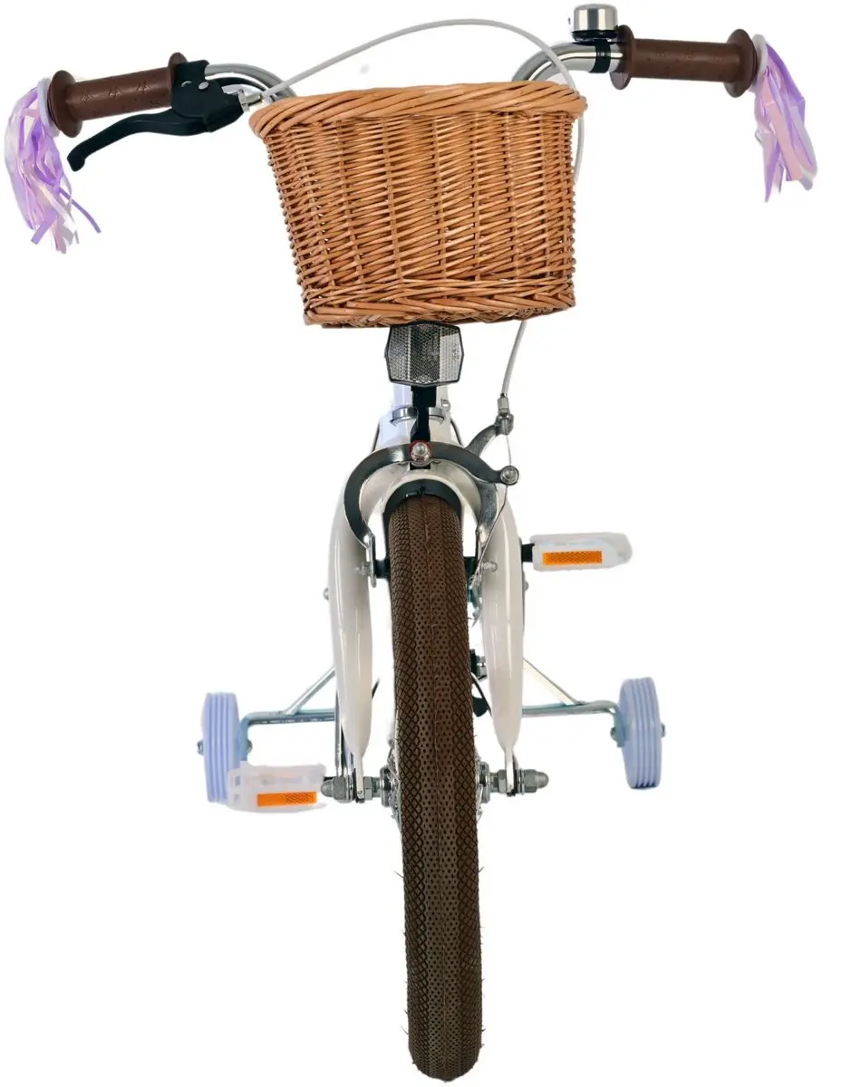 Volare Blossom Kinderfiets 16" - Meisjes - 1 Versnelling - Wit
