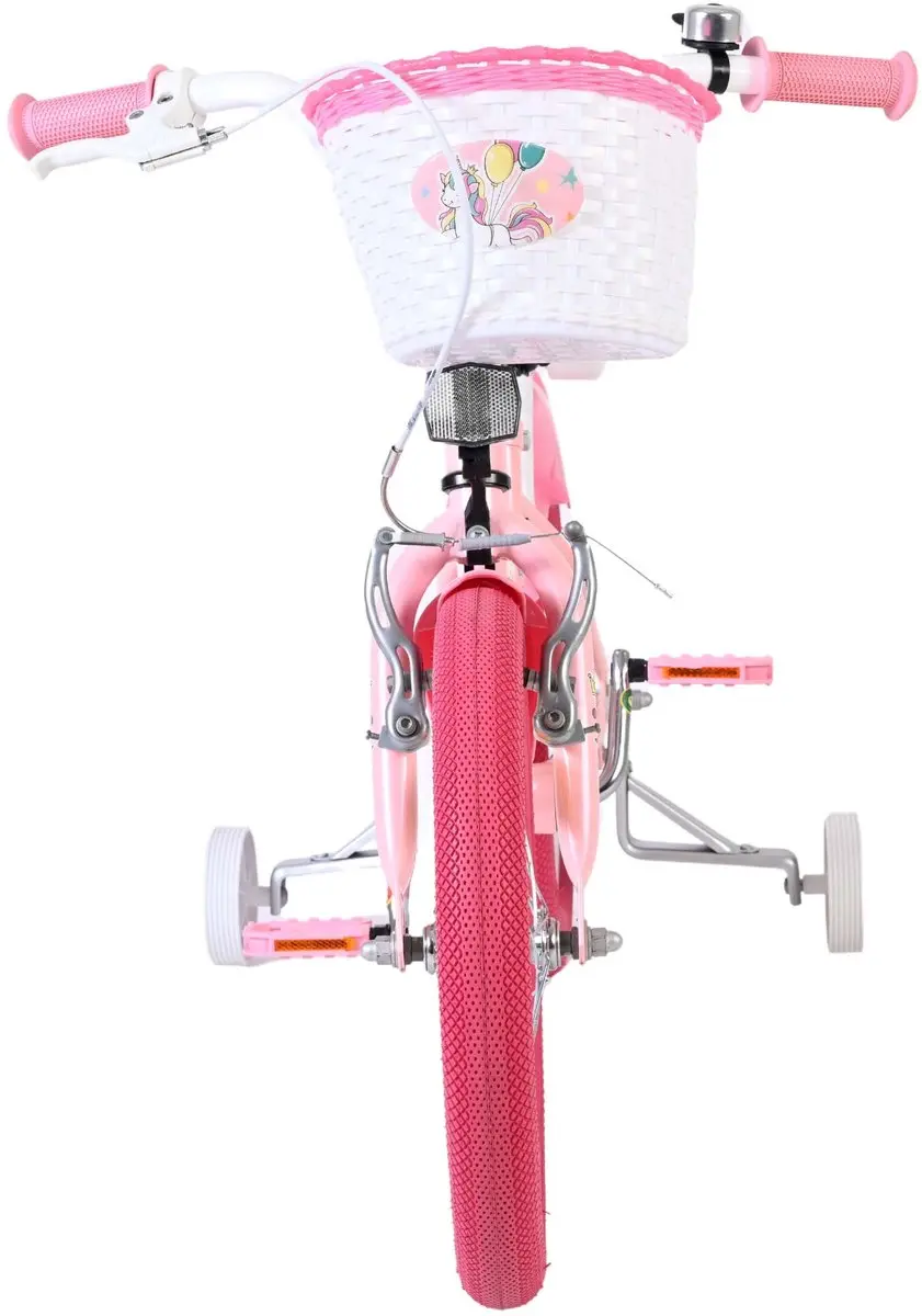 Volare Unicorn Kinderfiets 16" - Roze