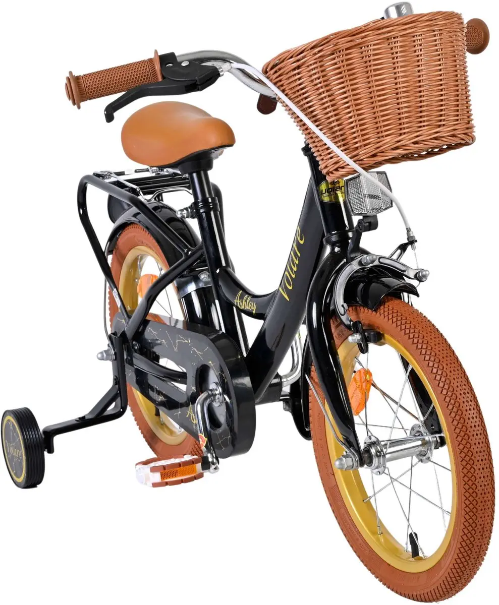 Volare Ashley Kinderfiets 14 inch - Zwart