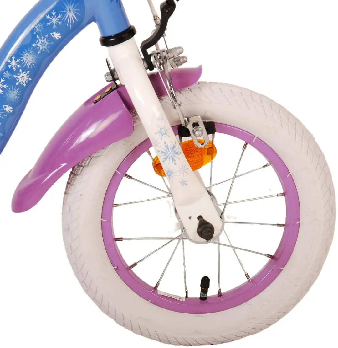 Volare Disney Frozen 2 Kinderfiets 12 inch - Blauw/Paars