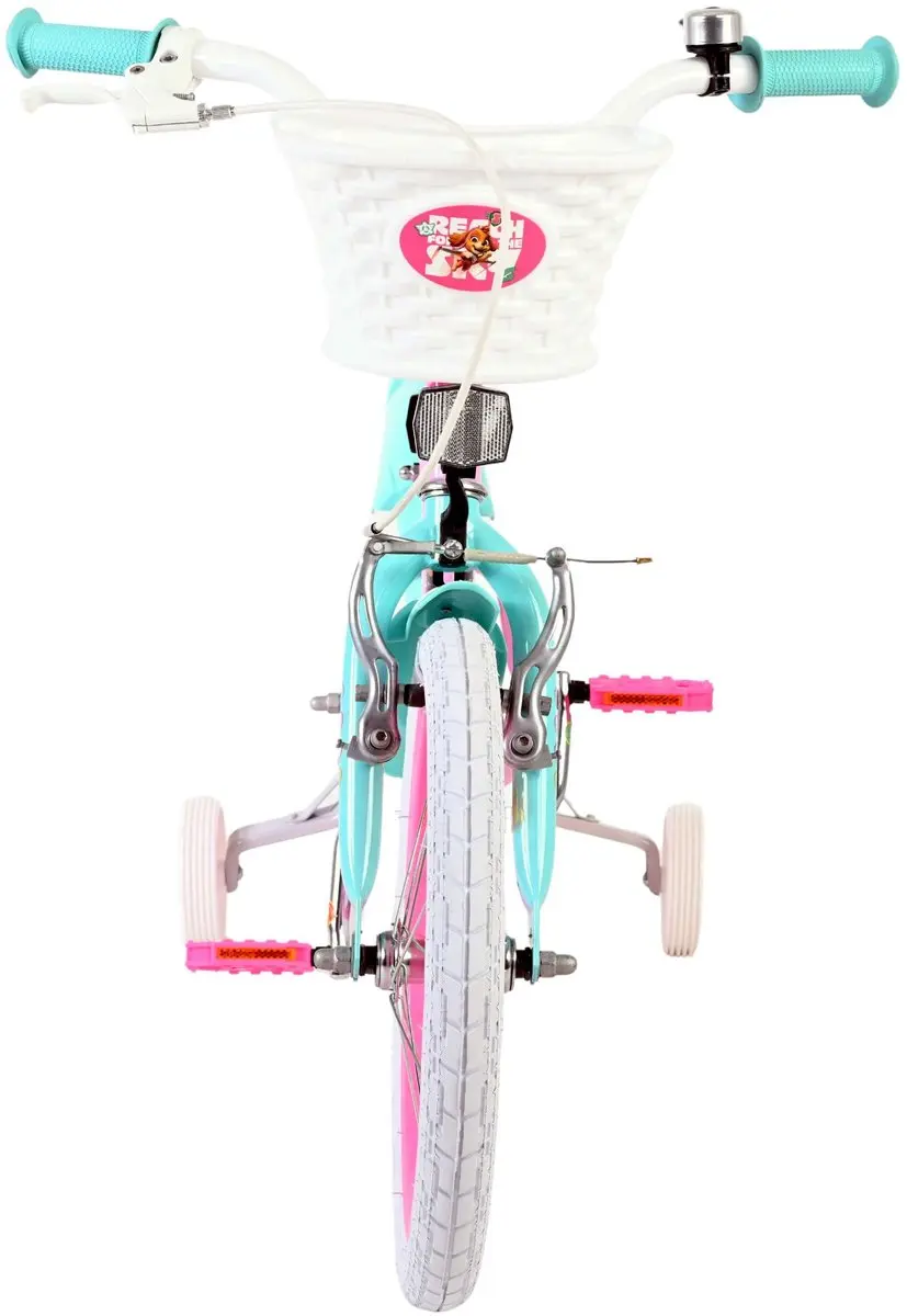 Volare Paw Patrol Kinderfiets 16 inch - Roze