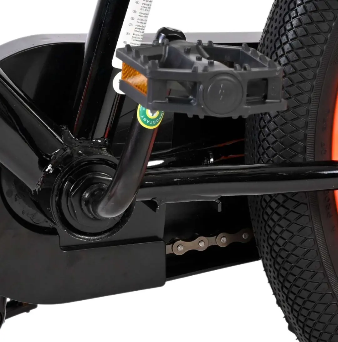 Volare Strike Kinderfiets 16" - Jongens - Zwart Oranje