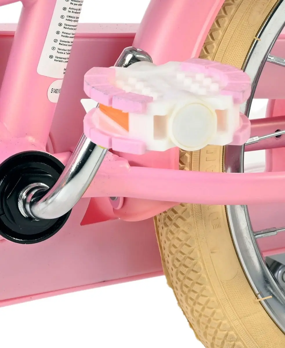 Volare Blossom Kinderfiets 14 Inch - Roze