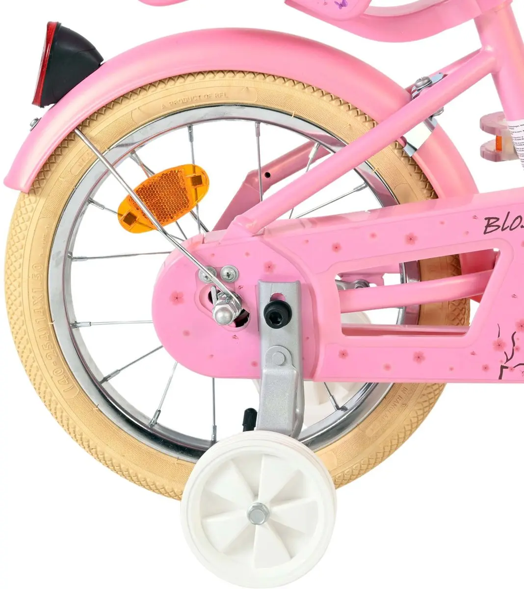 Volare Blossom Kinderfiets 14 Inch - Roze - afbeelding 6 van 6