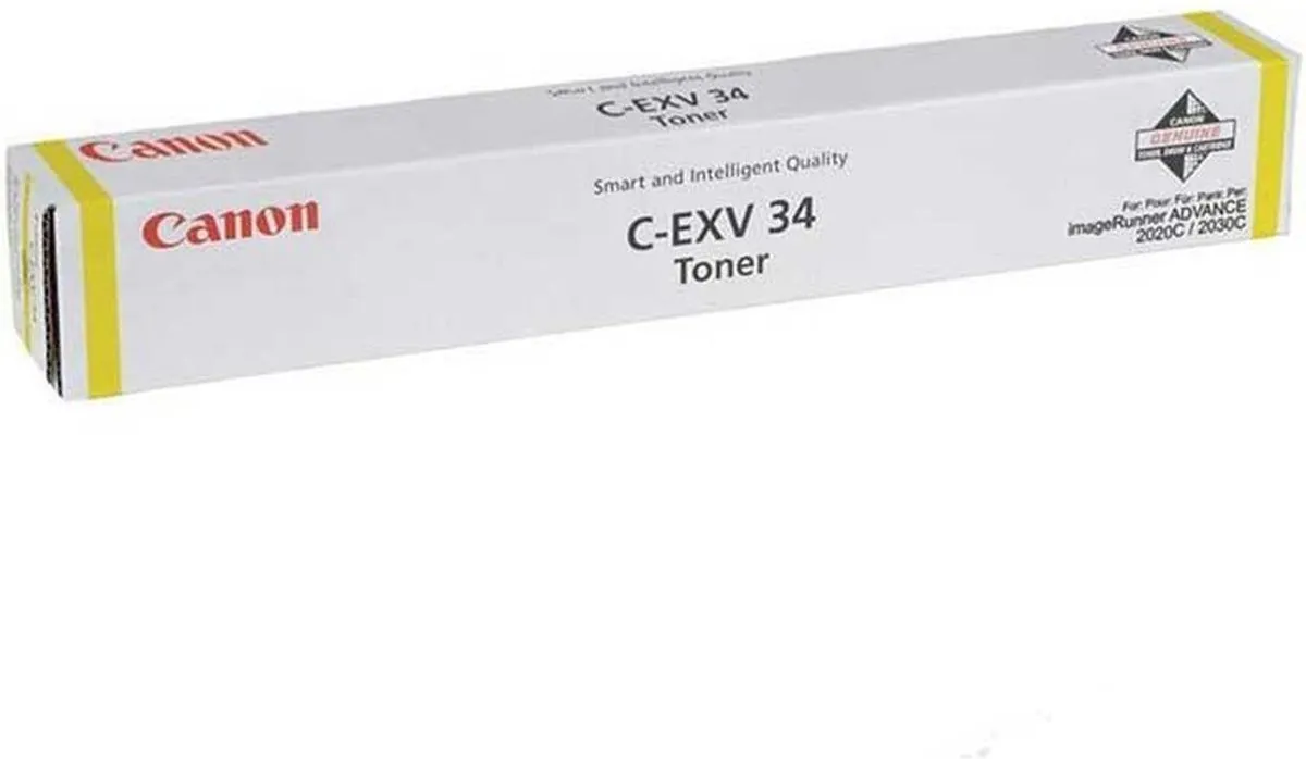 Canon C-EXV34Y Tonercartridge - Geel
