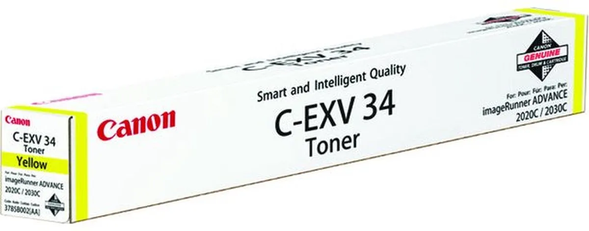 Canon C-EXV34Y Tonercartridge - Geel