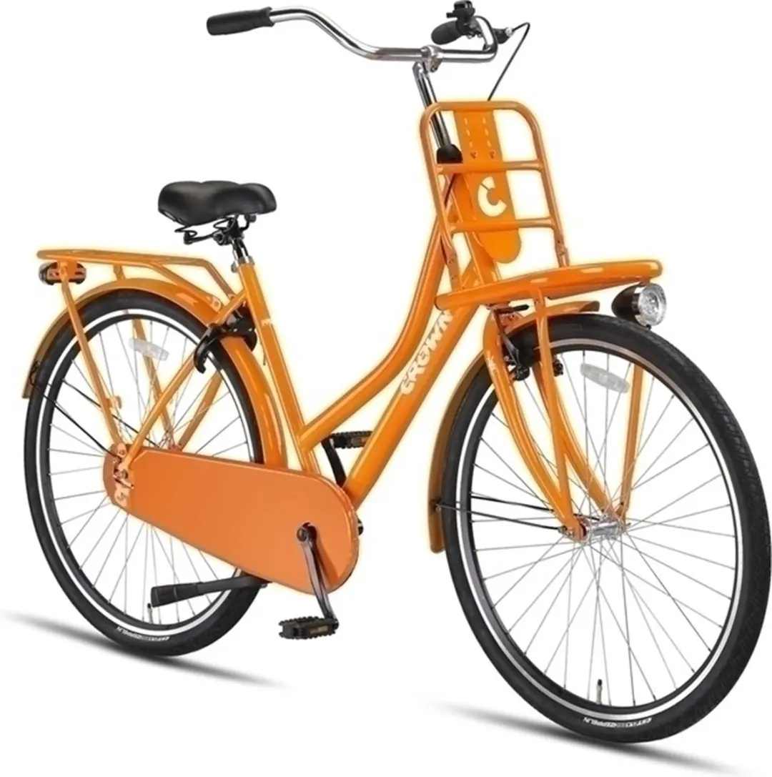 Crown Holland Transportfiets 28" - 53cm - Oranje