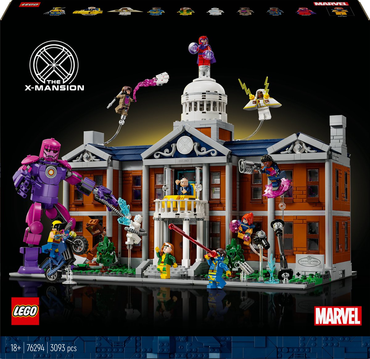 LEGO Marvel 76294 - X-Men: de X-Mansion