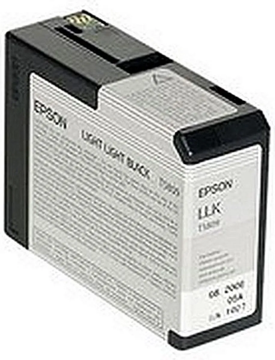 Epson T580 Inktcartridge Licht Zwart C13T580900