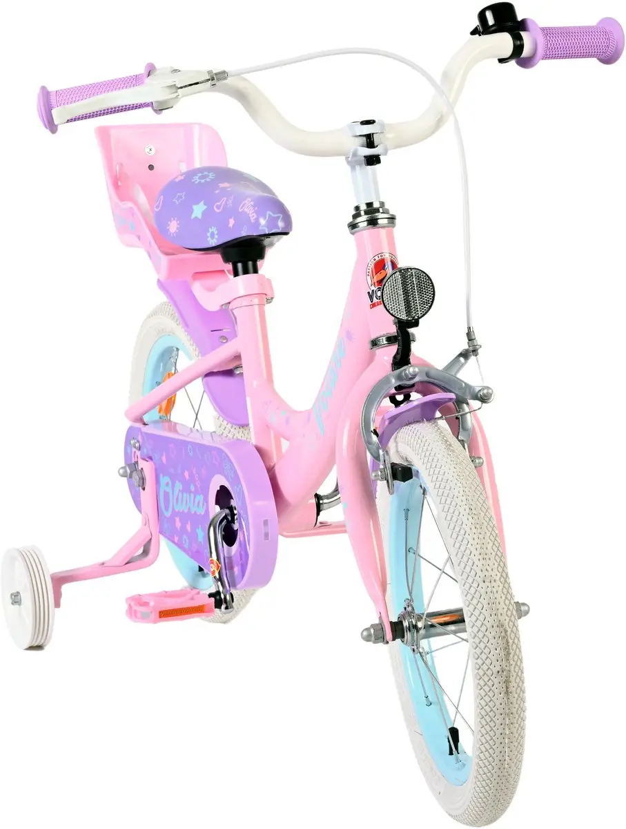 Volare Olivia Kinderfiets 14" - Roze