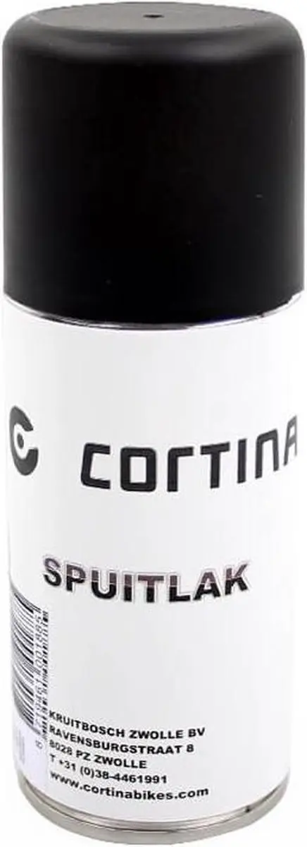 Cortina Spuitlak Mat Zwart 150ml