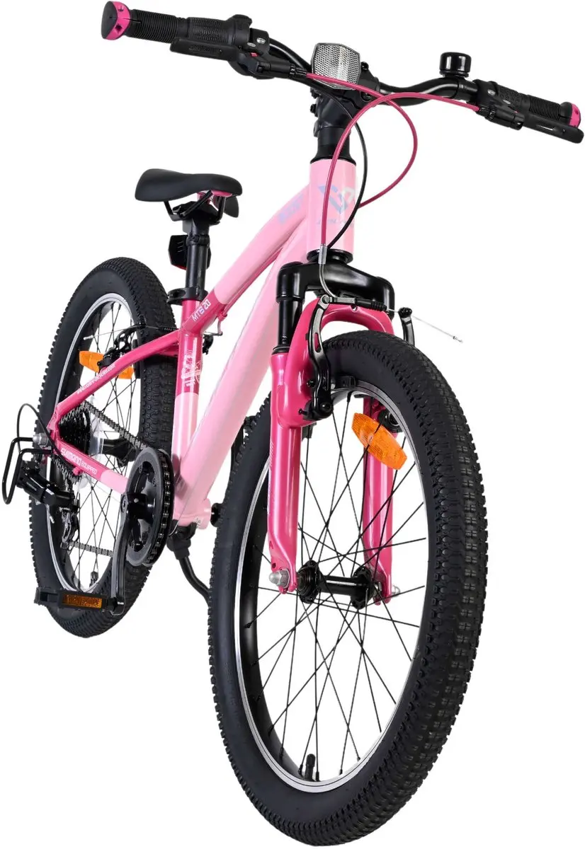 Volare Boost Kinderfiets 20" - 7 Versnellingen - Roze